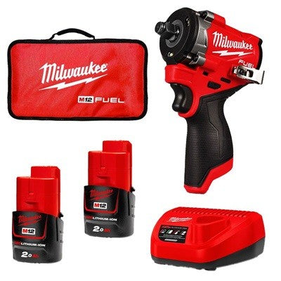 M12 Fuel Impact Wrench Stubby Friction Ring 3/8in Kit