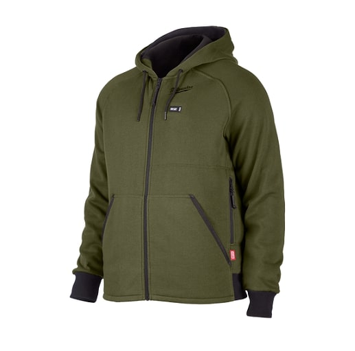 M12 Heated Hoodie Green Mens M