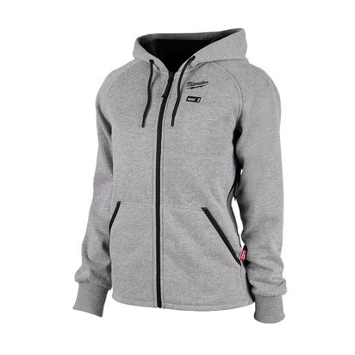 M12 Heated Hoodie Grey Womens XL