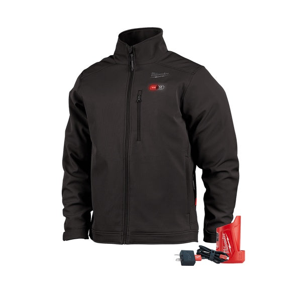 M12 Toughshell Heated Jacket Black Mens S