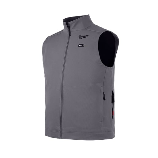 M12 Toughshell Heated Vest Grey Mens S