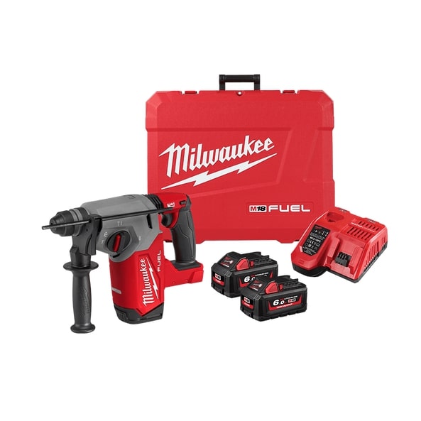 M18 Fuel Rotary Hammer Drill 26mm SDS Plus Kit Charger Case