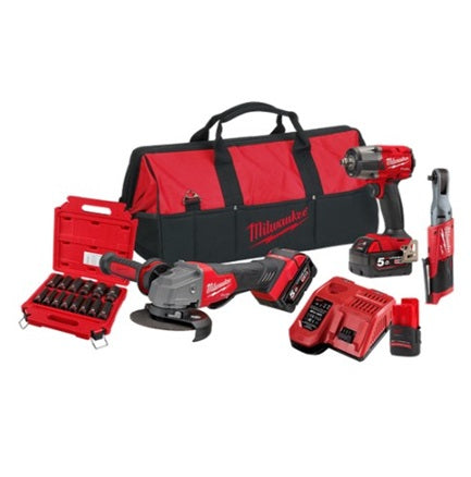 M18 Fuel 3pc Power Pack 3AG Kit