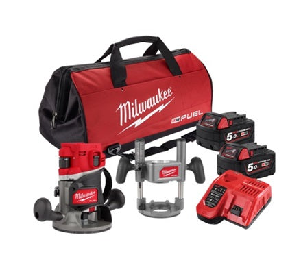 M18 Fuel Router 1/2in 2 x 5Ah Kit
