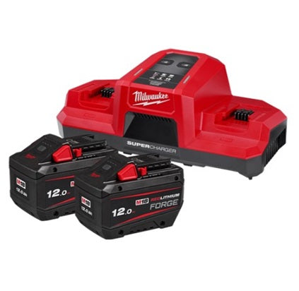 M18 Redlithium Forge 12Ah Super Charger Starter Pack