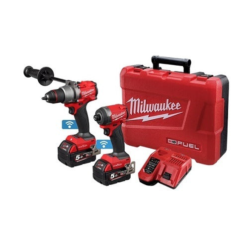 M18 Fuel One-Key Hammer Drill Impact Driver 2A3 Kit