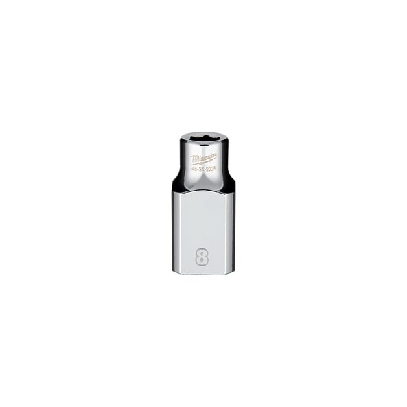 Drive Socket 1/2 Metric Standard 8mm 6 Point
