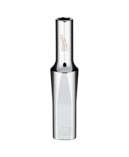 Drive Socket 1/4 Metric Deep 4.5mm 6 Point