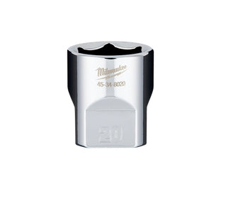 Drive Socket 3/8 Metric Standard 20mm 6 Point