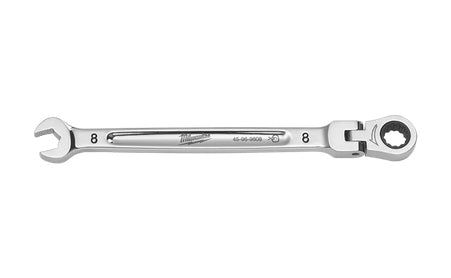 Ratcheting Combination Wrench 8mm Metric Flex Head