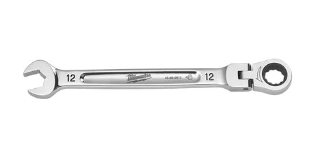 Ratcheting Combination Wrench 12mm Metric Flex Head