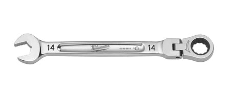 Ratcheting Combination Wrench 14mm Metric Flex Head