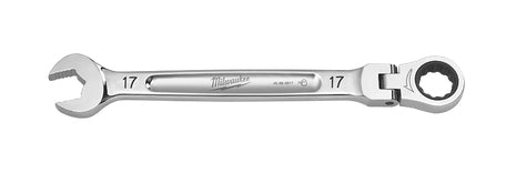 Ratcheting Combination Wrench 17mm Metric Flex Head