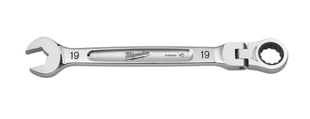 Ratcheting Combination Wrench 19mm Metric Flex Head