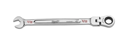 Ratcheting Combination Wrench 11/32in SAE Flex Head