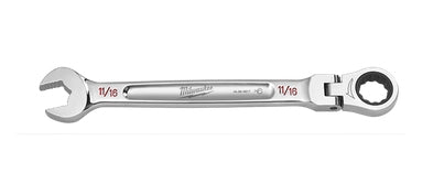 Ratcheting Combination Wrench 11/16in SAE Flex Head