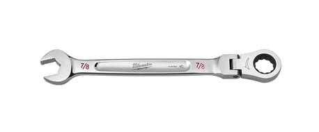 Ratcheting Combination Wrench 7/8in SAE Flex Head
