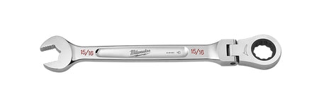 Ratcheting Combination Wrench 15/16in SAE Flex Head