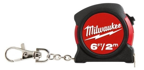 Tape Measure 6ft 2m Keyring