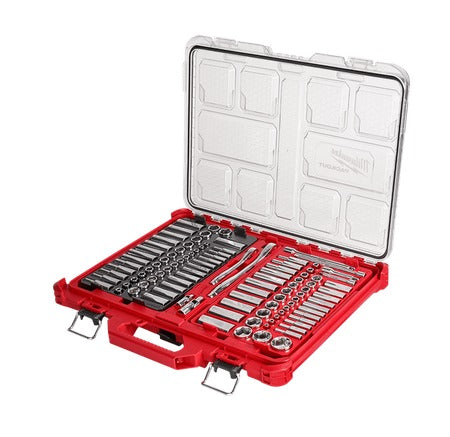 Packout Drive SAE/Metric Socket Set 1/4 - 3/8 106pc