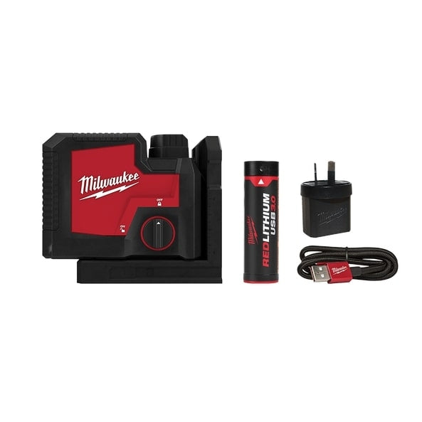 RedLithium USB Rechargeable Green 3 Point Laser