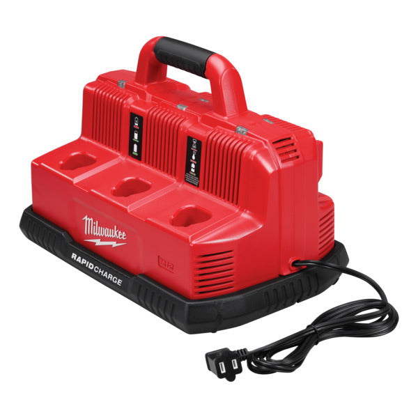 M12 & M18 Fast Charger Multi Voltage 12-18V 3 Bay