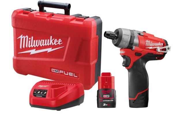 M12 Fuel Screwdriver 1/4in Hex 3Ah Kit