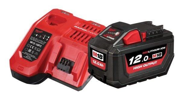 M18 HO Starter Pack Battery 1x12.0Ah & Charger