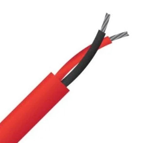 Cable 1.25mm 2c Fire Alarm LSZH TCW Red (200m Reel)