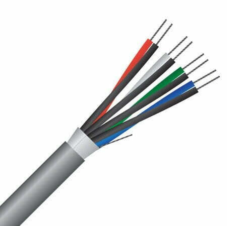 Cable Data 4pr 0.2mm 24AWG RS232 Overall Foil Shield