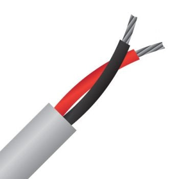 Cable .75mm 2c Fire Alarm TCW Grey