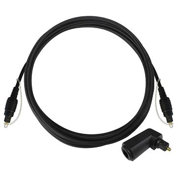 Toslink Lead and Right Angle Adaptor 20Mtr