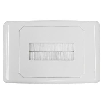 Wall Brush Plate Narrow Opening
