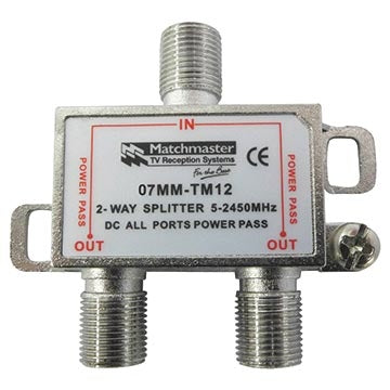 Splitter 2-Way 2 GHz F-Type All PPP
