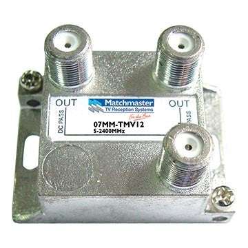 Splitter 2-Way 5-2400 F-Type Vertical All PPP