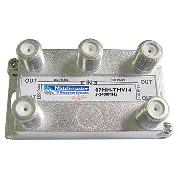 Splitter 4-Way 5-2400 F-Type Vertical All PPP