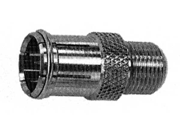 Adaptor F-Type Female to F-Type Male Push-On