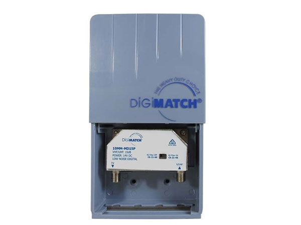 Amplifier Masthead U/V 15dB with P/Supply