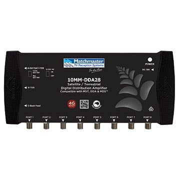 Amplifier Digital Sat/Ter 8Way Splitter with Backfeed