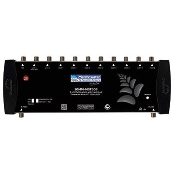 Satellite Multiswitch 2x Satellite 1x Terrest 8Way Dist Amp
