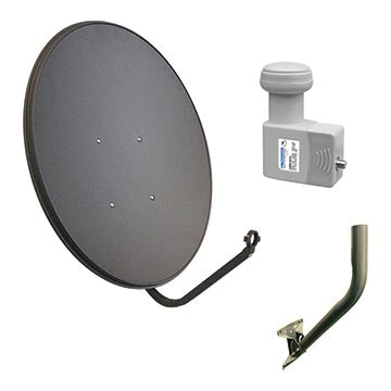 Satellite Dish 65cm with LNB & Mount