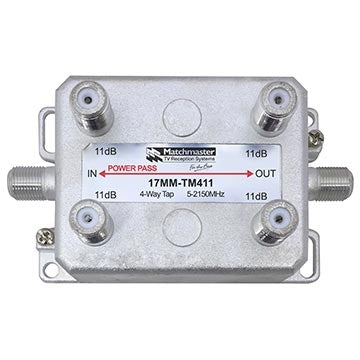 Tap 4Port Vertical 11dB