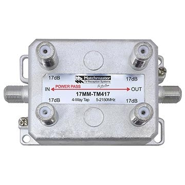 Tap 4Port Vertical 17dB