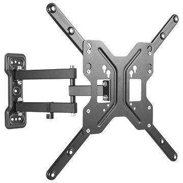 TV Bracket Tilt & Swivel Ext Dual Arm Wall Mount 23-55in