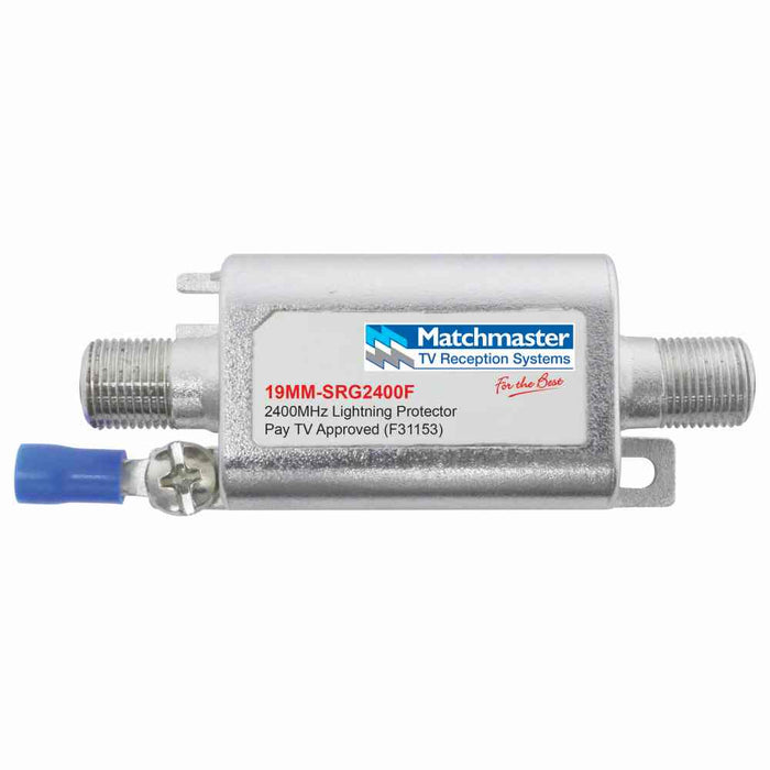Lightning Protector 2400MHz 75Ohm F-Type Connect