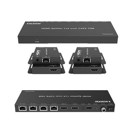 HDMI Extender 4 x RJ34/1 HDMI Out