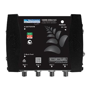Apartment Amplifier 4 Port with Backfeed