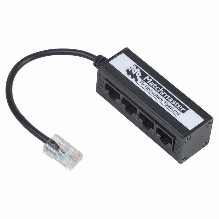 IR Expansion Block 1x RJ45 Plug to 4x RJ45 Socket