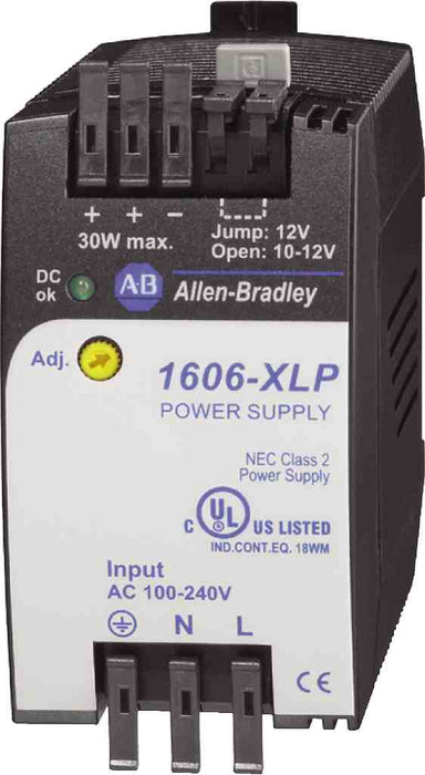 Power Supply 100-240V 24VDC 1.3A 30W