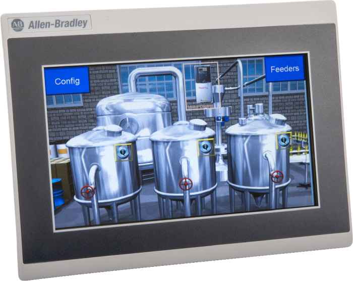 Panelview Tft Touch Screen 24VDC 7in